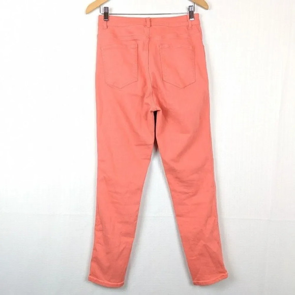 ASOS | Coral High Waisted Straight Leg Skinny 30 - Picture 4 of 7